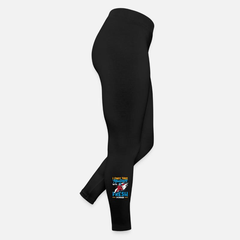 Télésiège de réunion de snowboard snowboard Legging en jersey Femme
