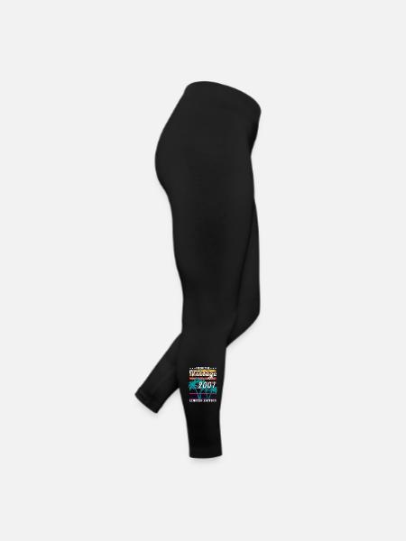 Limited Edition 2001 - Geburtstag - Jahrgang - Frauen Jersey Leggings - Schwarz - Rechts