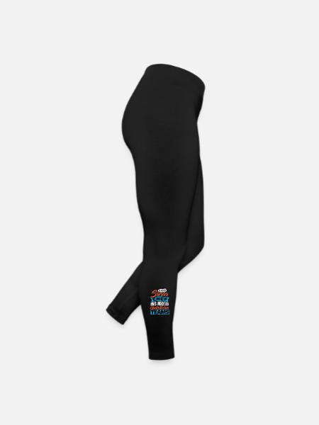 Stolzer Chef Chef Mann Abteilungsleiter Teamchef - Women’s Jersey Leggings - black - Right