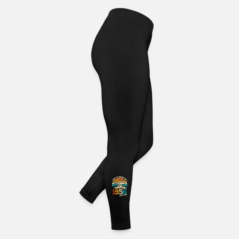 Limited Edition February 1956 Geburtstag Geschenk Frauen Jersey Leggings
