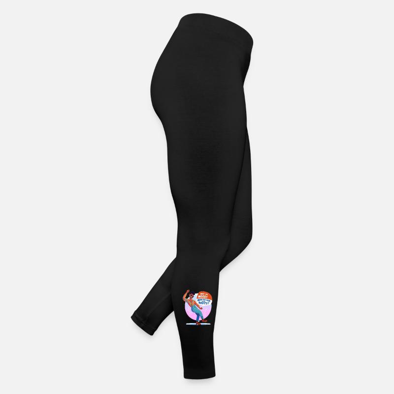 Disco-Boogie: Warum trübe Stimmung? Frauen Jersey Leggings