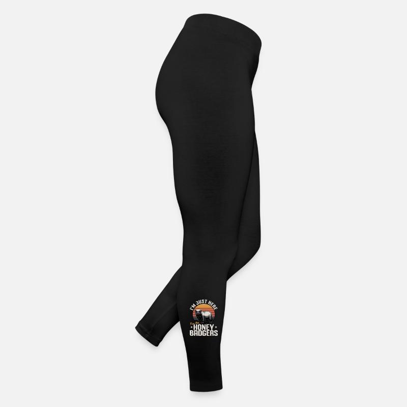 Funny Honey Badger Frauen Jersey Leggings