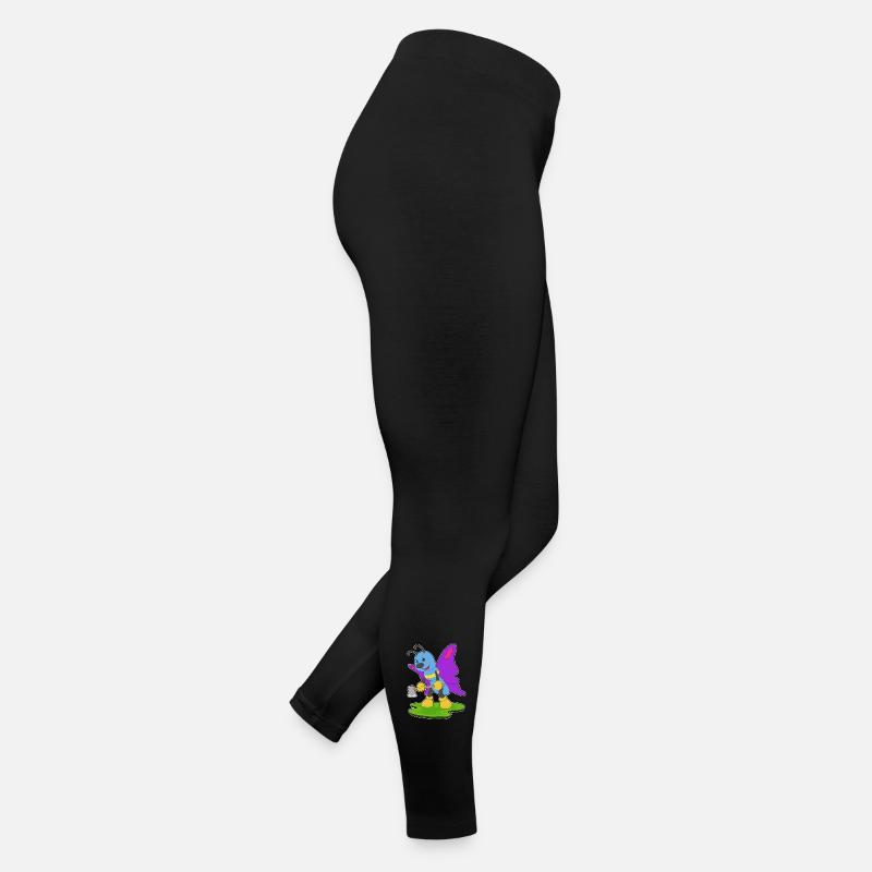 Forêt de la Hache du Bûcheron Papillon Legging en jersey Femme