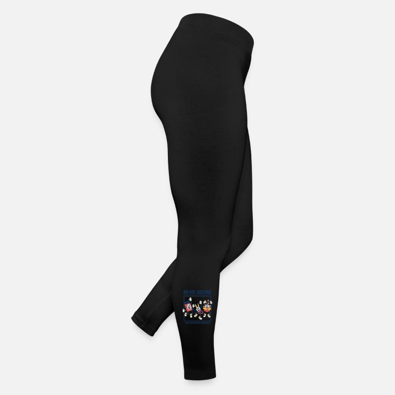 Do Not Disturb Pack Opening In Progress trading Women’s Jersey Leggings