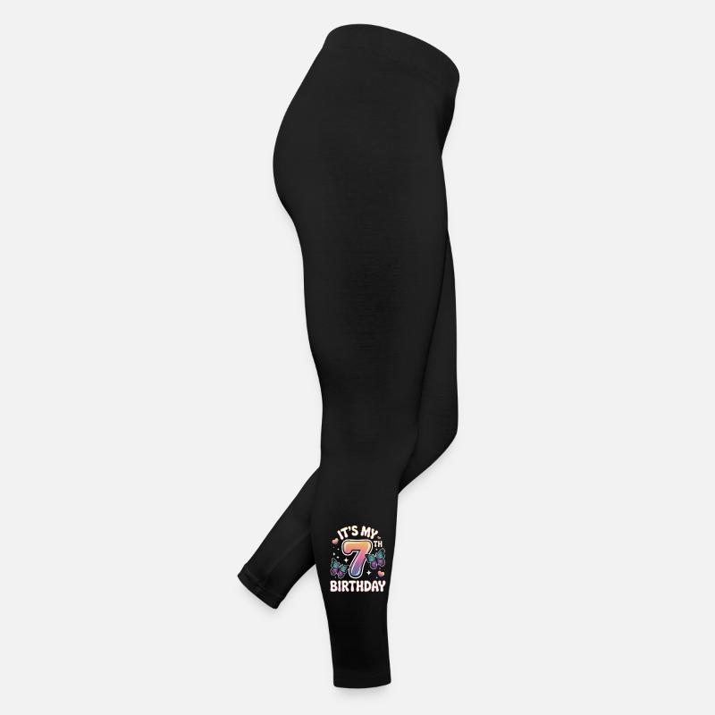 My Seventh Birthday Gradient Women’s Jersey Leggings