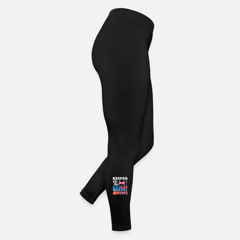 Hüter Des Geschlechts Stiefel Oder Schleife Frauen Jersey Leggings
