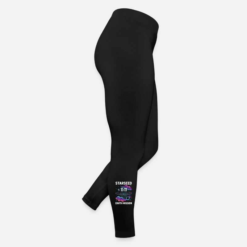 Sternensaat Erde Mission 11:11 Frauen Jersey Leggings