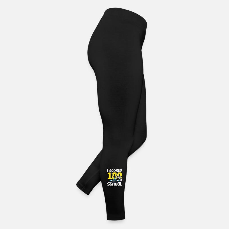 Conception sportive de hockey sur glace à l’école 100 Days Legging en jersey Femme