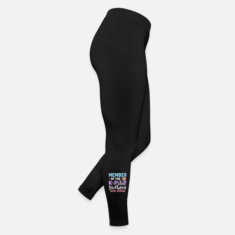 Membre de l’équipe des filles d’anniversaire K-Pop Legging en jersey Femme