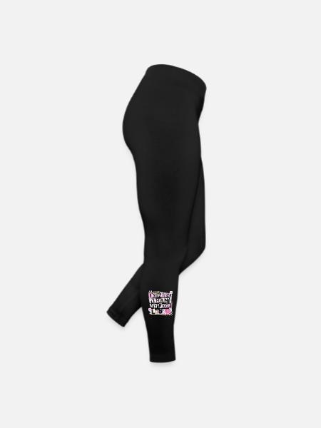 Nicer Than My Face Looks - Women’s Jersey Leggings - black - Right