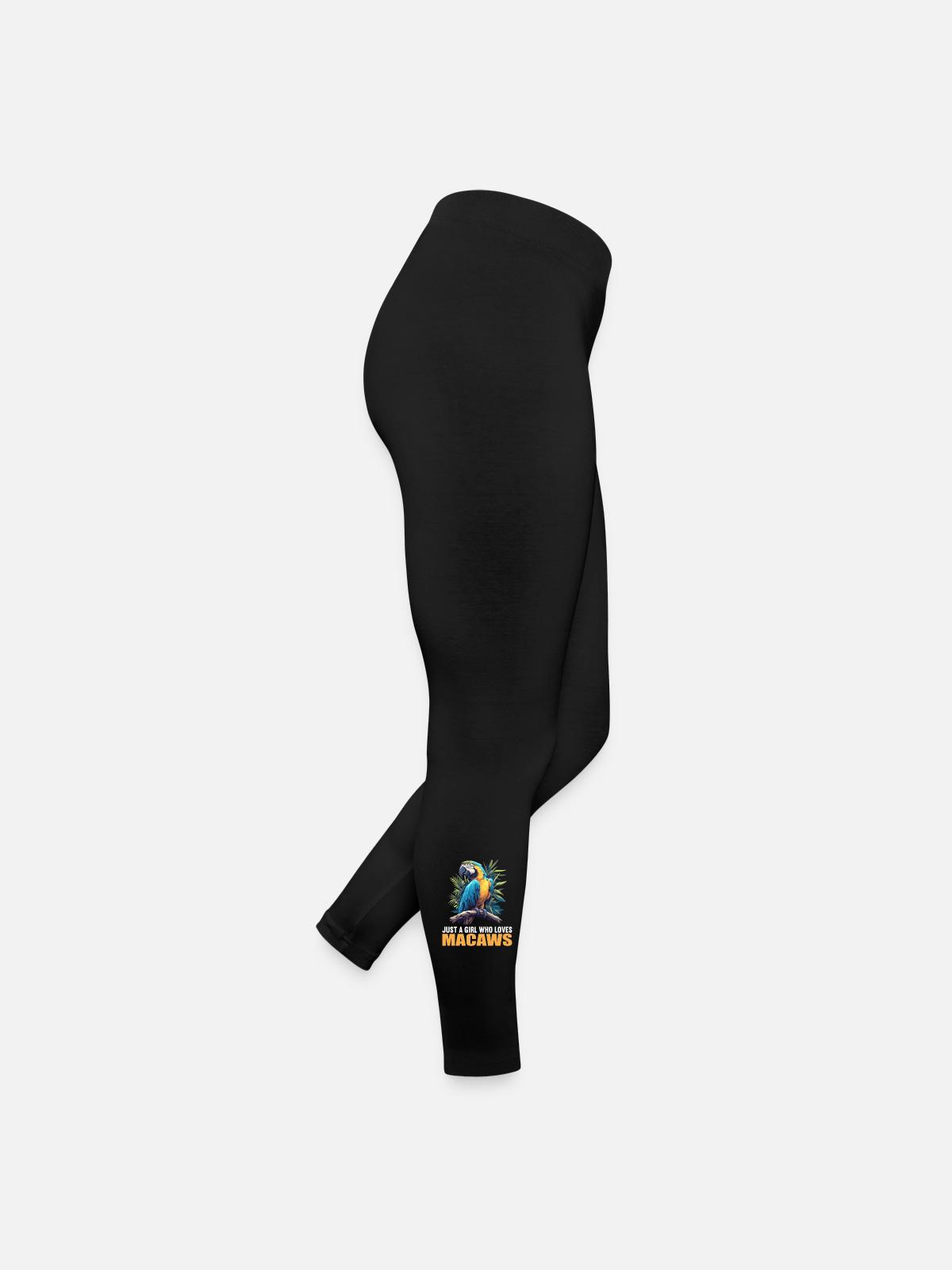 Macaw's Era - Women’s Jersey Leggings - black - Right