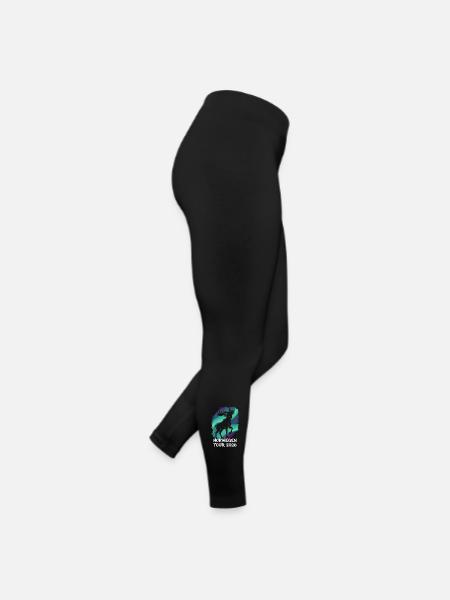 Tournée en Norvège 2026 Moose - Legging en jersey Femme - noir - Droite