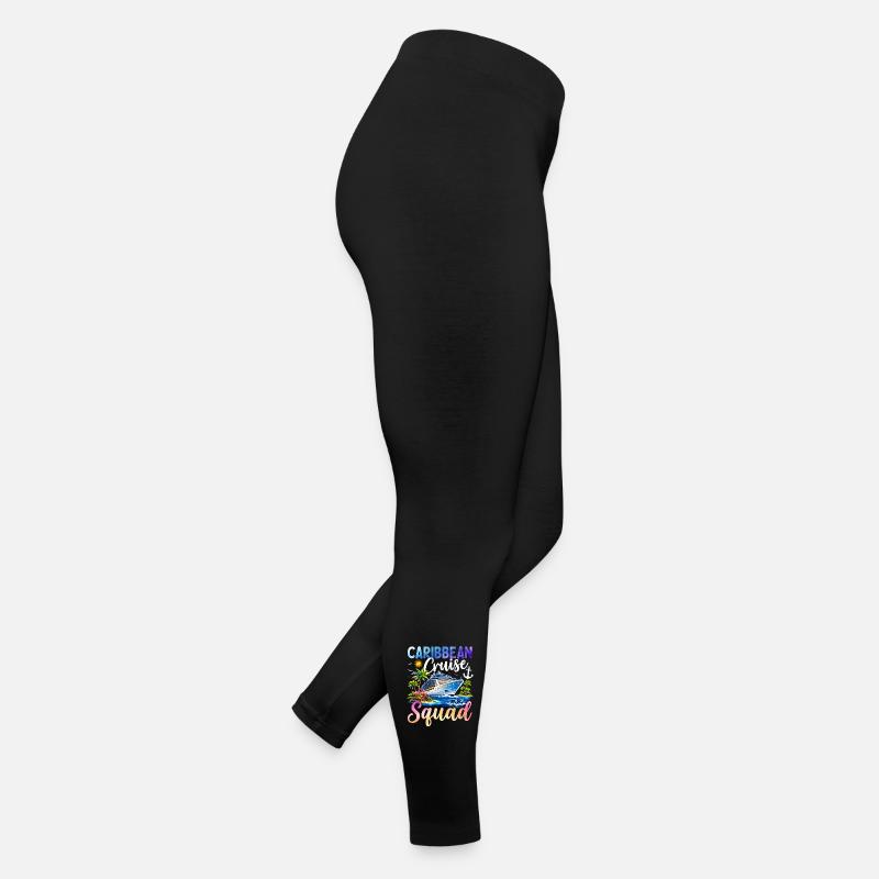 Équipe de croisière dans les Caraïbes Legging en jersey Femme
