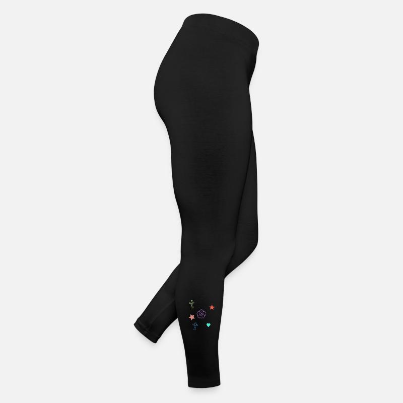 Étoile de la Fleur Croix Legging en jersey Femme