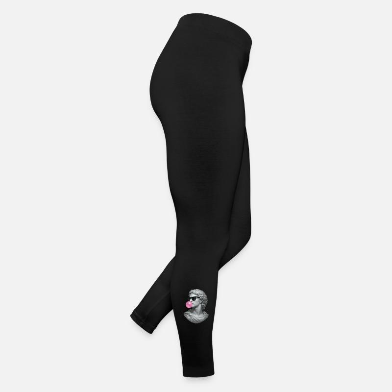 Alexander der Große mit Kaugummi und Sonnenbrille Frauen Jersey Leggings