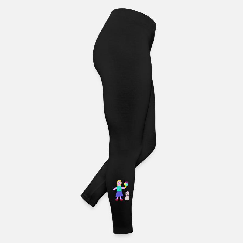 Eiscreme-Mädchen Eiscreme Eiswaffel Eis Women’s Jersey Leggings