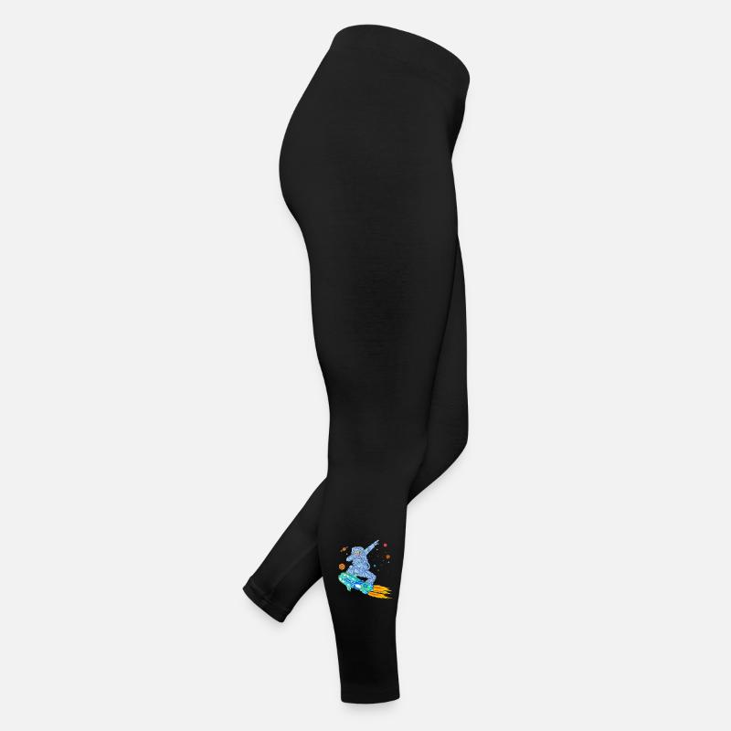 Astronaut Hoverboard Space Shirt Women’s Jersey Leggings