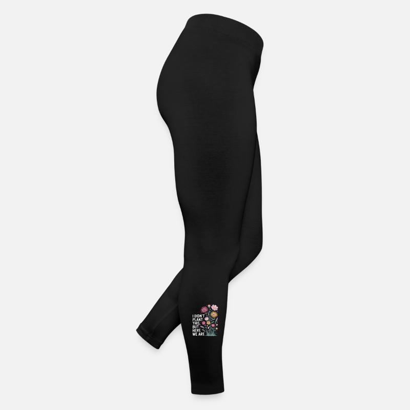 Wir sind da: Wildblumenblüte Frauen Jersey Leggings