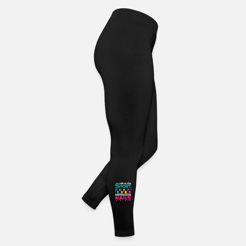 Nail Designer Nail Designer Cosmetics Nail Salon Women’s Jersey Leggings