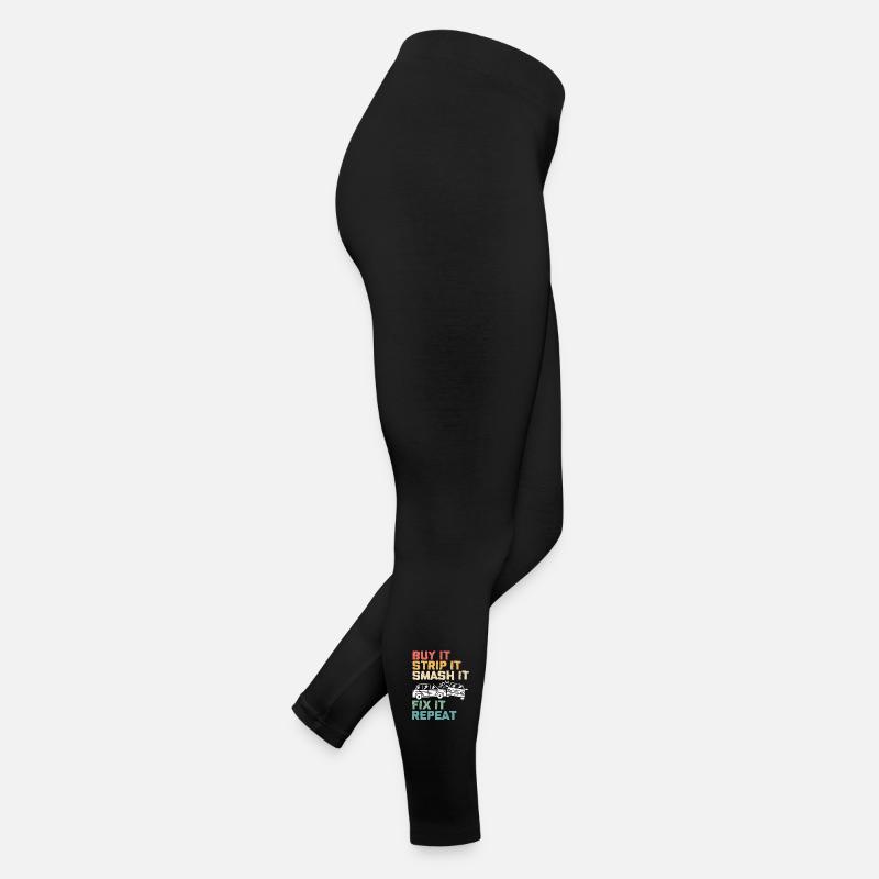 Demolition Derby Frauen Jersey Leggings