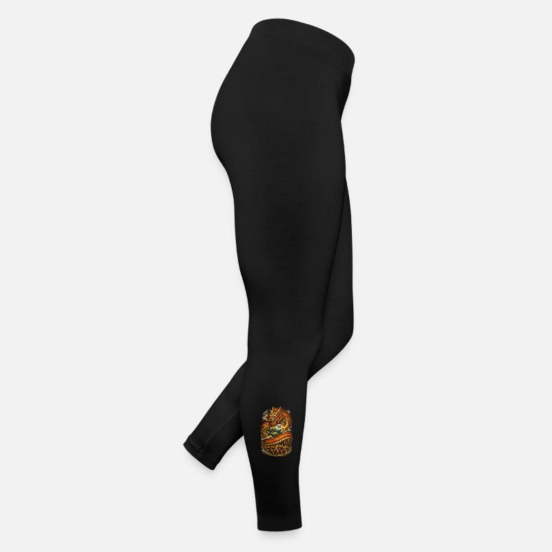 Dragon Dance Drachentanz Frauen Jersey Leggings