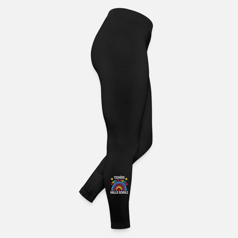Kita Erste Klasse Schüler Kindergarten Frauen Jersey Leggings