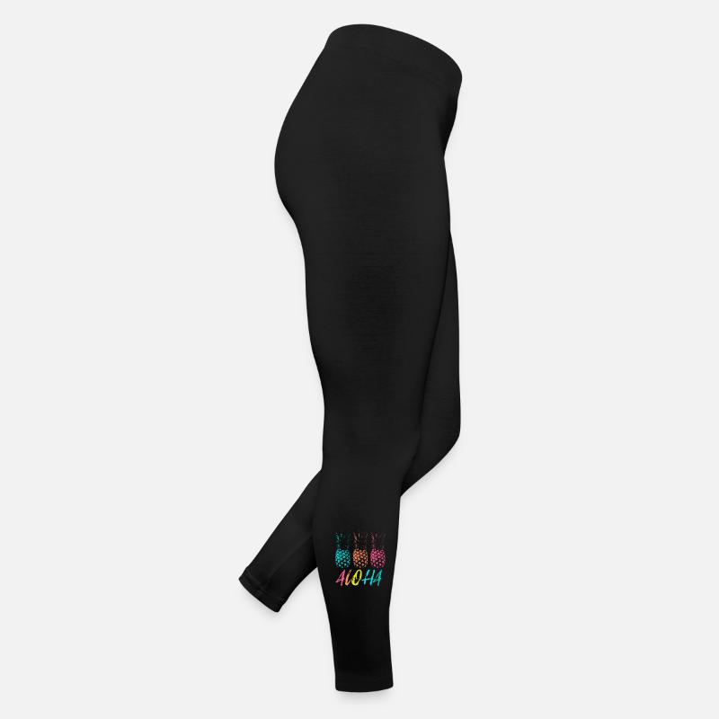 Trio Aloha Ananas de Vacances à Hawaï Legging en jersey Femme