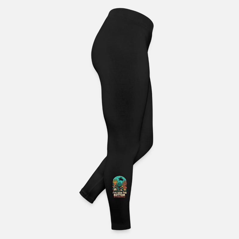 J’ai vu la raison | Plongée sur récif Legging en jersey Femme