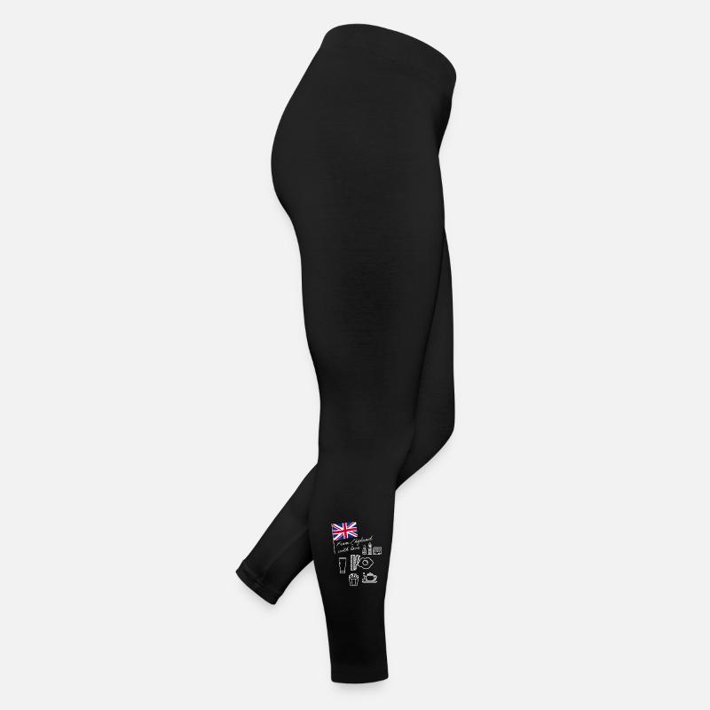 EXANGLIA (Blanc) Legging en jersey Femme