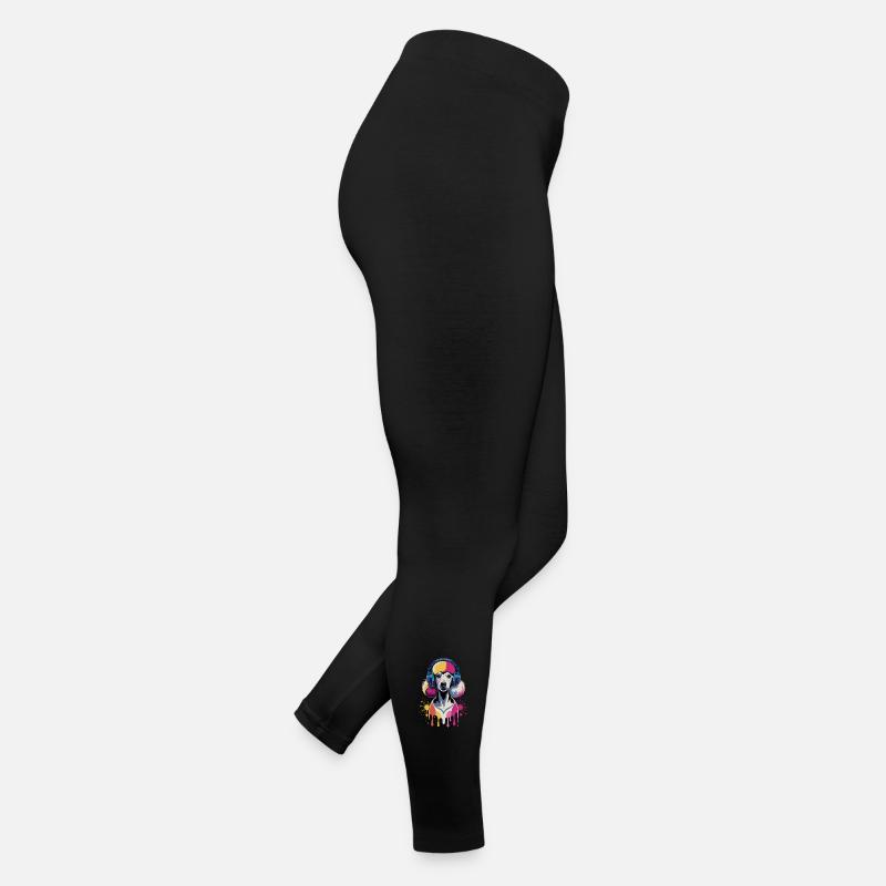 Casque Caniche Legging en jersey Femme