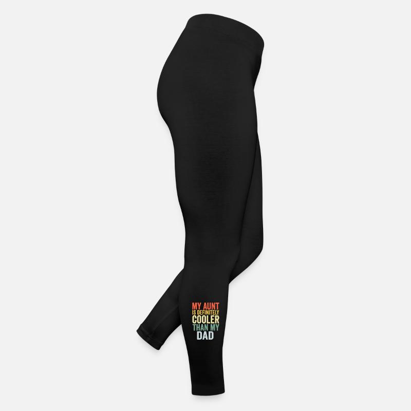 Tante Cooler als Papa Tee Frauen Jersey Leggings