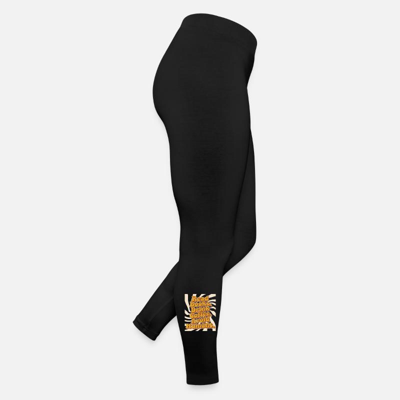 Introvert Bookworm Coffee Books Women’s Jersey Leggings