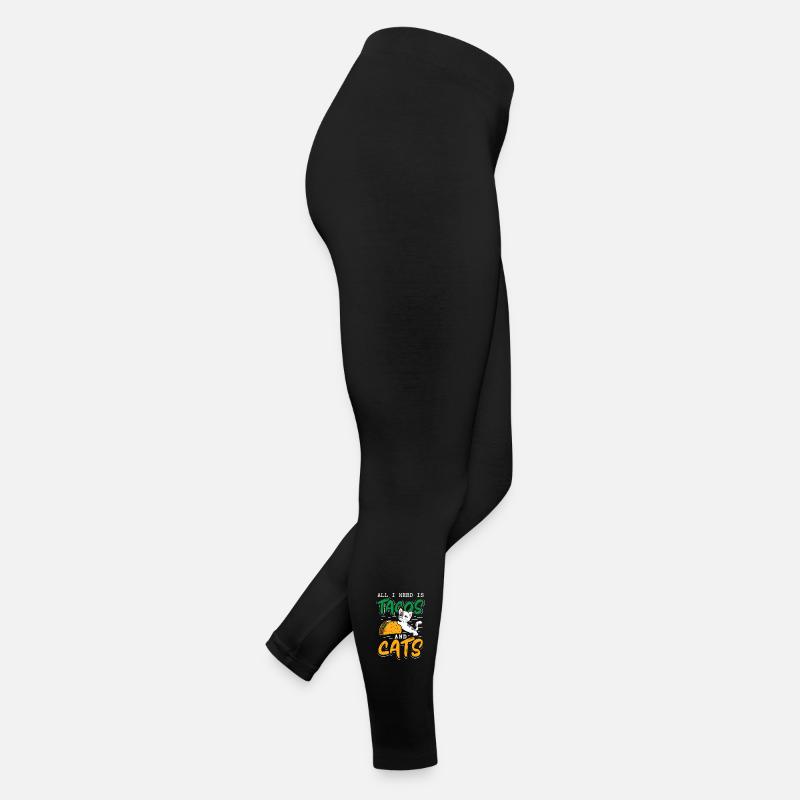 Chat Taco Chat Domestique Propriétaire de Chat Legging en jersey Femme
