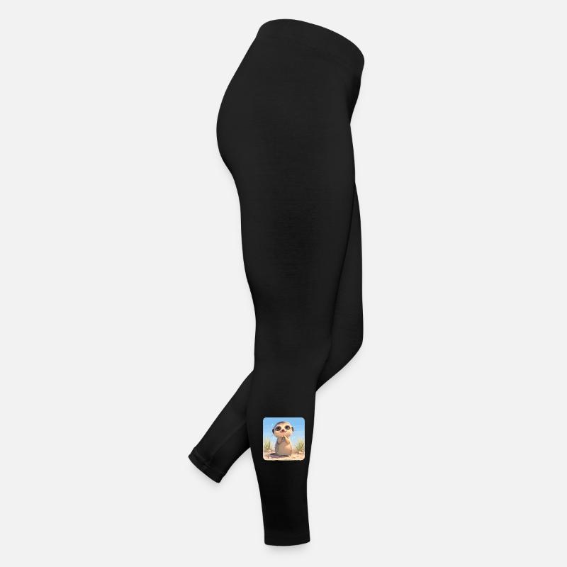 Meerkat Erdmännchen Frauen Jersey Leggings