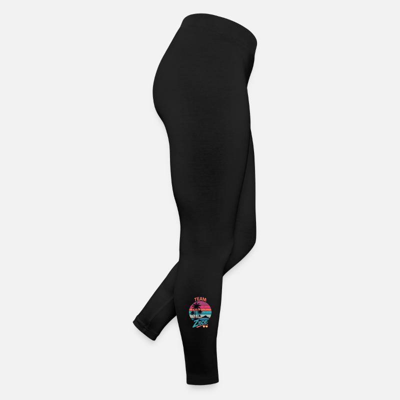 Plage du couchant du soleil de l’équipe Zrce Legging en jersey Femme