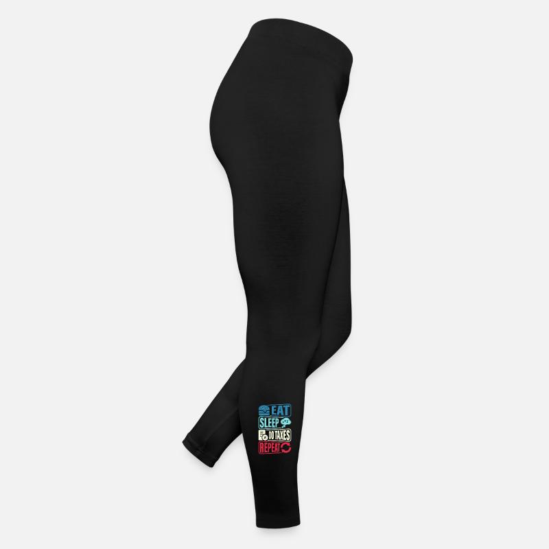 Eat, sleep, control, repeat Women’s Jersey Leggings