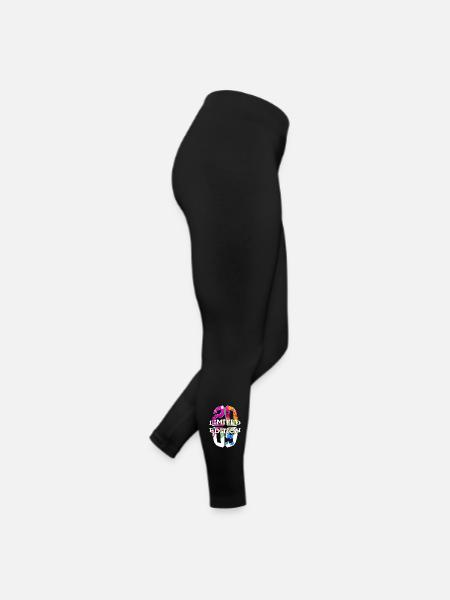 LIMITED EDITION 2009 17 YEARS 17TH BIRTHDAY - Women’s Jersey Leggings - black - Right