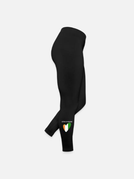 Ivory Coast Pride Cote D'Ivoire Heritage Elephant - Legging en jersey Femme - noir - Droite