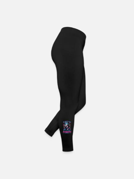Anime et musique Chibi - Legging en jersey Femme - noir - Droite