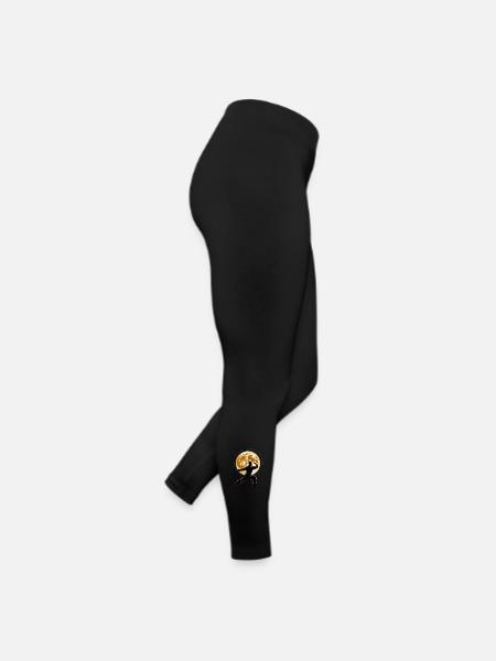 Tai Chi Zen Meditation – Chi Qigong Training - Women’s Jersey Leggings - black - Right