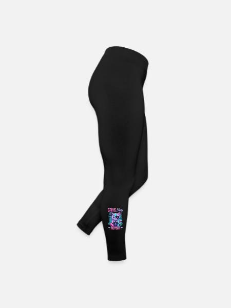 Pastel Goth Soft Goth Gaming Gamer - Legging en jersey Femme - noir - Droite
