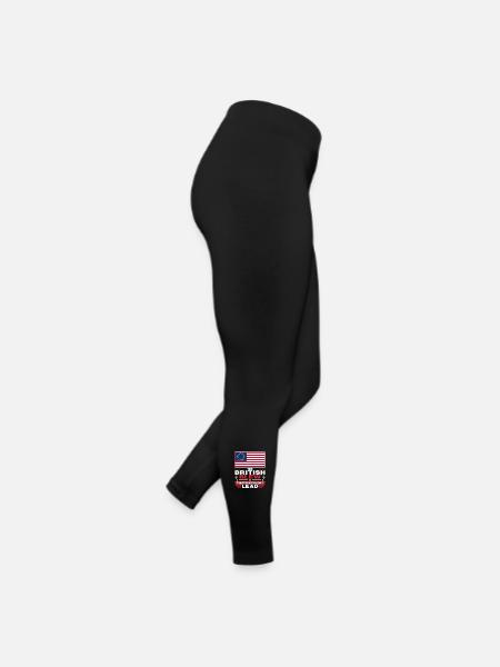 Die Briten verspielten am 4. Juli einen Vorsprung  - Frauen Jersey Leggings - Schwarz - Rechts