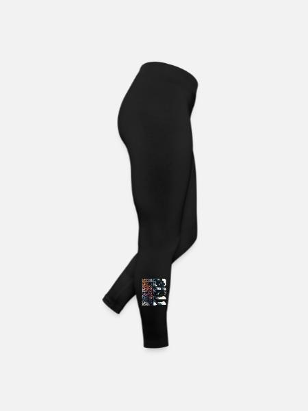 WELTRAUM 15 JAHRE 2011 ASTRONAUT 15. GEBURTSTAG - Frauen Jersey Leggings - Schwarz - Rechts