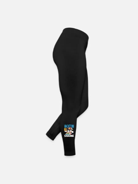 Das Einsteigen In Flugzeuge lustig - Frauen Jersey Leggings - Schwarz - Rechts