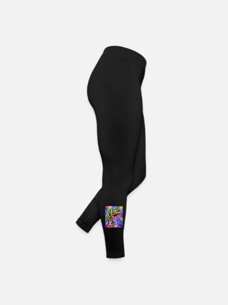 chameleon - Women’s Jersey Leggings - black - Right