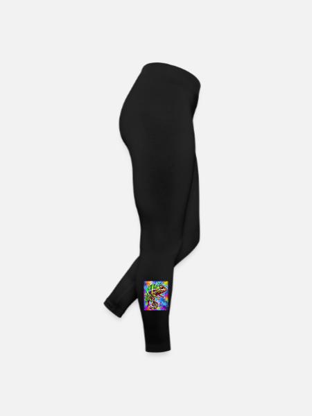 chameleon - Women’s Jersey Leggings - black - Right