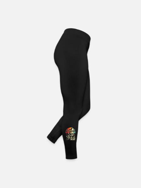 Original octobre 1986 – 40e anniversaire millésime - Legging en jersey Femme - noir - Droite
