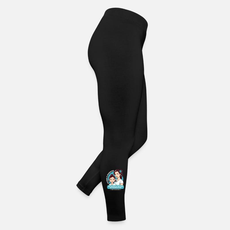 Mutter und Tochter Frauen Jersey Leggings