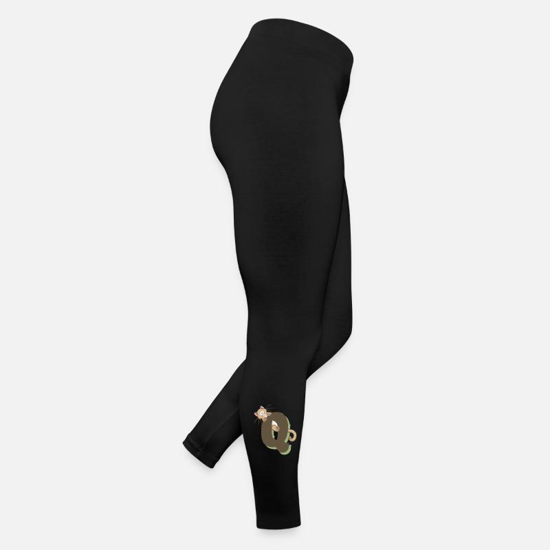 Cat Letter Q Women’s Jersey Leggings