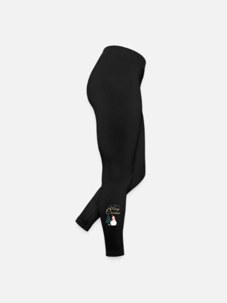 Maria Noël - Legging en jersey Femme - noir - Droite